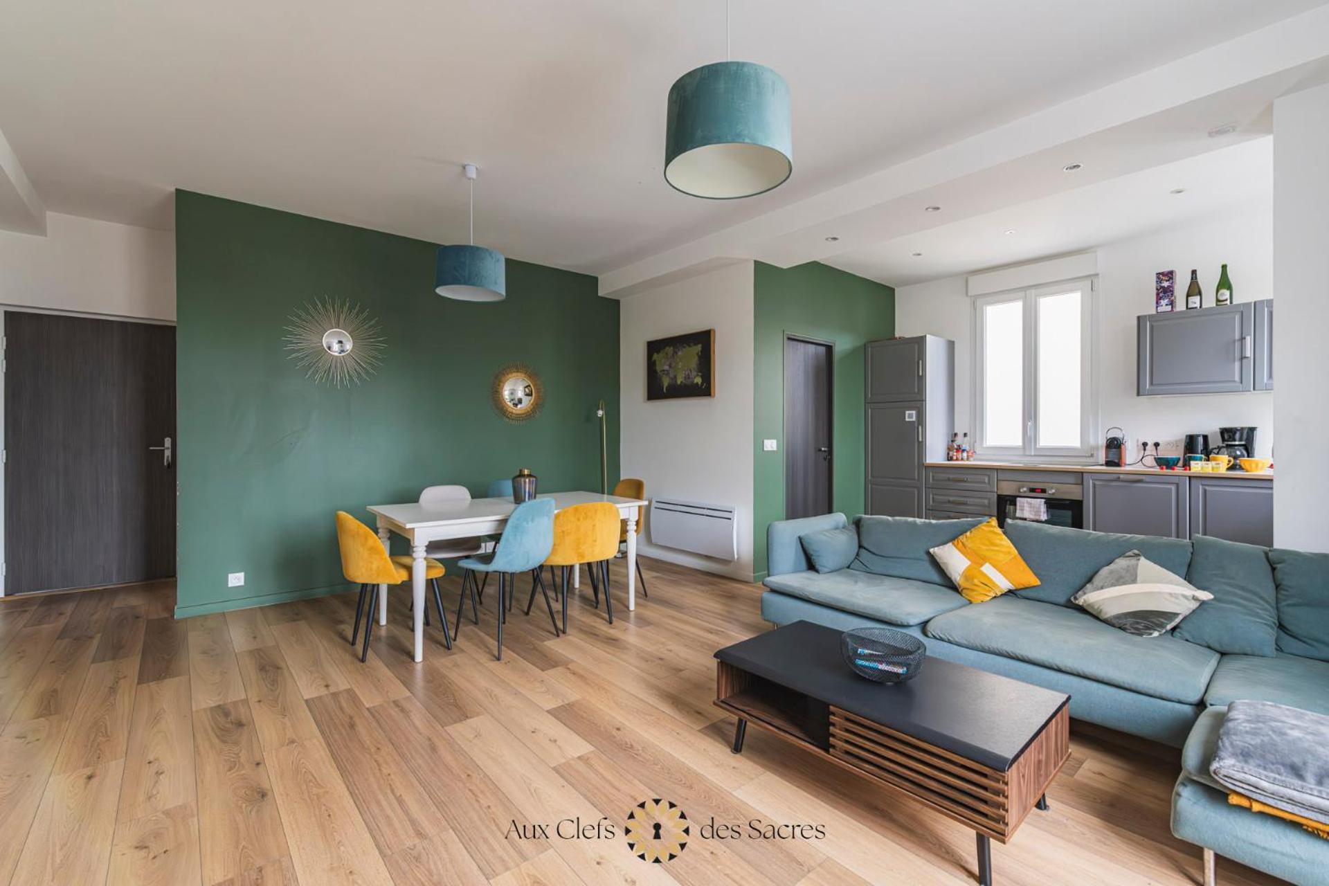 Ponsardin #55 spacieux appartement 3 ch 6 couchages Reims Extérieur photo