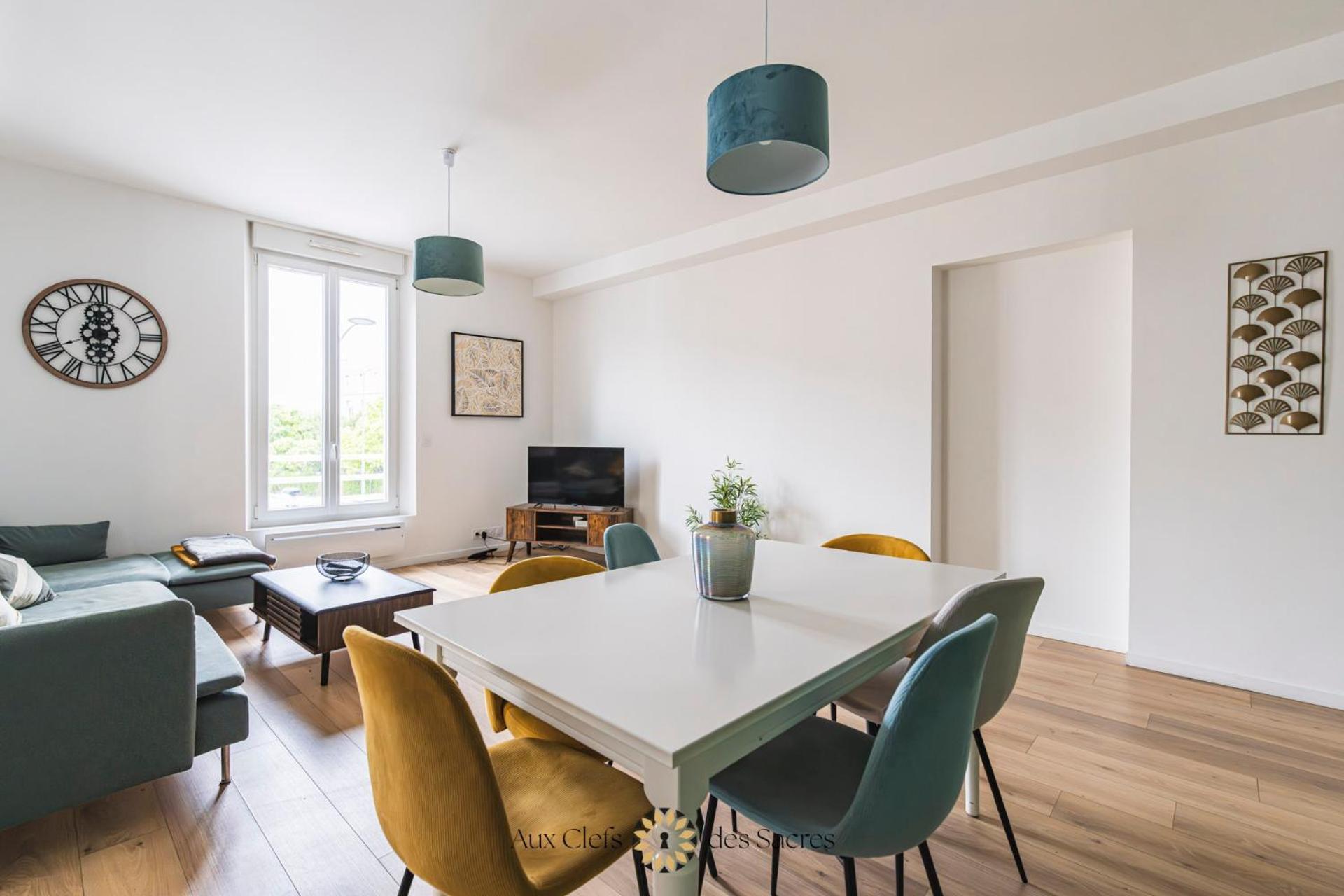 Ponsardin #55 spacieux appartement 3 ch 6 couchages Reims Extérieur photo